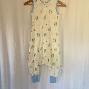 Nivolltha Blue Floral Lily of the Valley Soft Sleep Sack Cottagecore | 100cm |